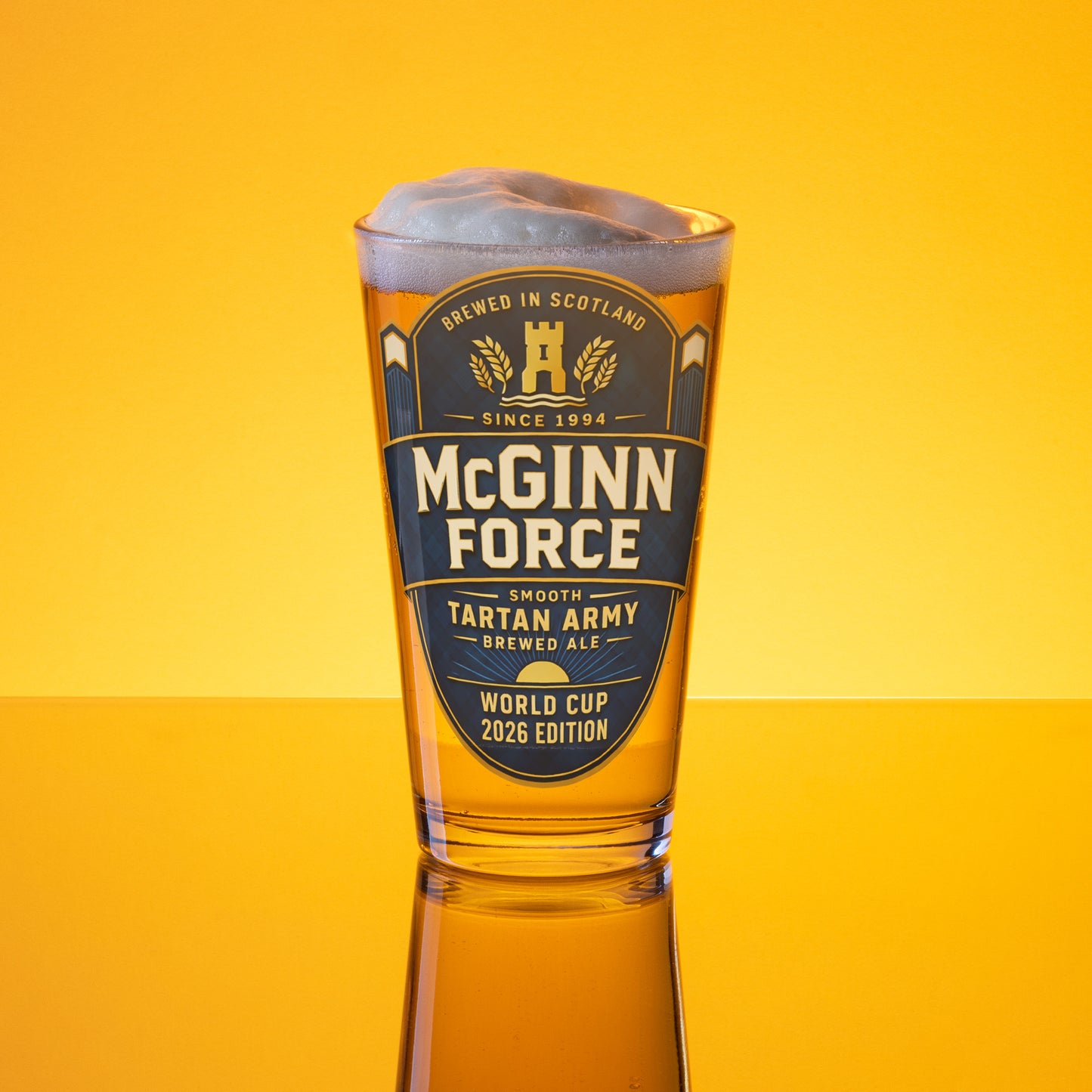 McGinn Force Pint Glass