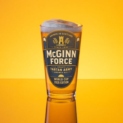 McGinn Force Pint Glass