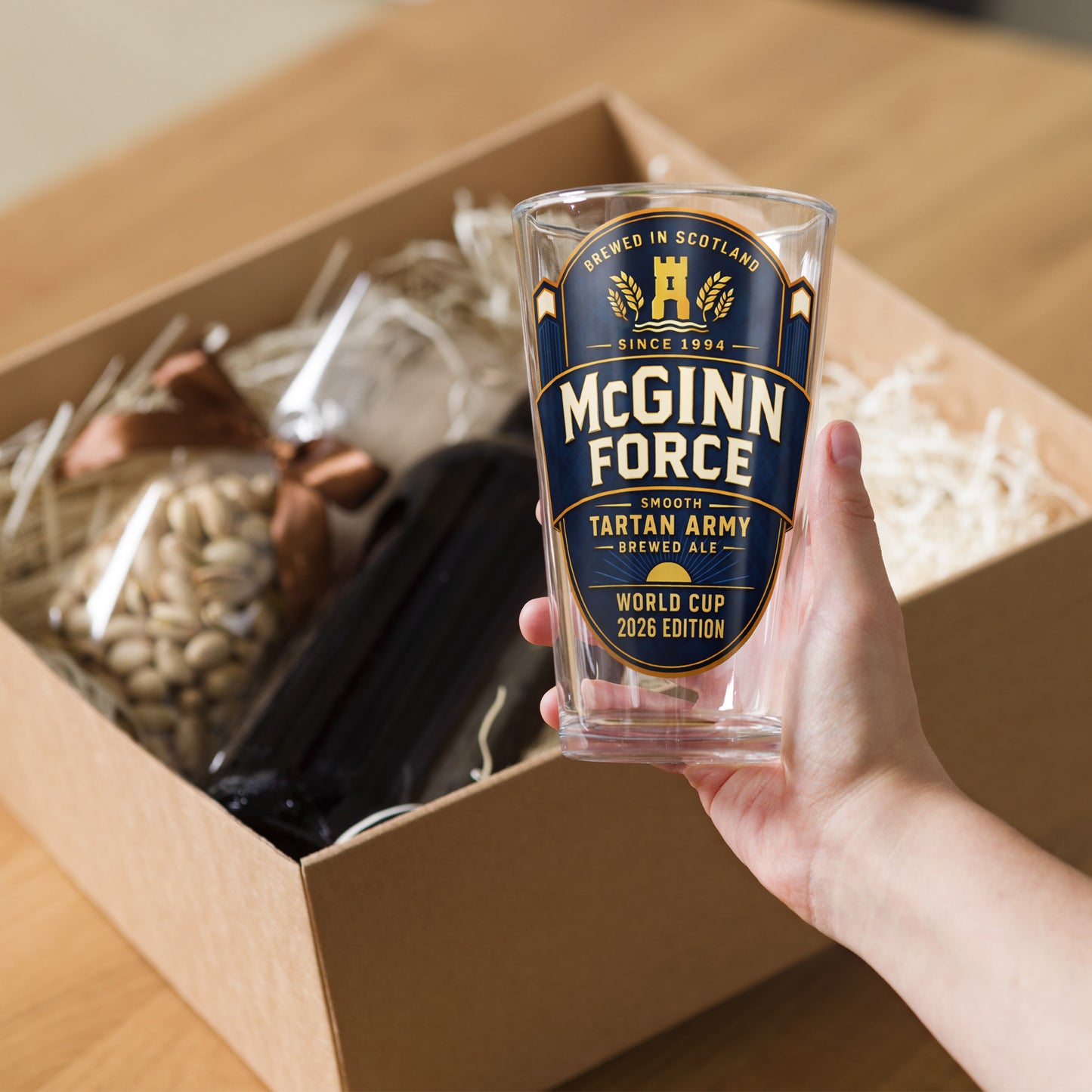 McGinn Force Pint Glass