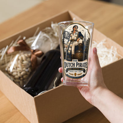 Dutch Pirate Pint Glass