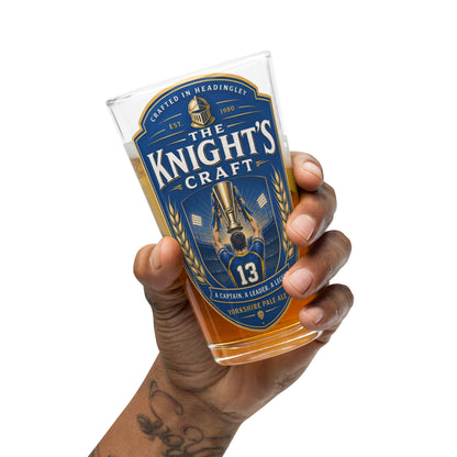 The Knight's Craft Pint Glass