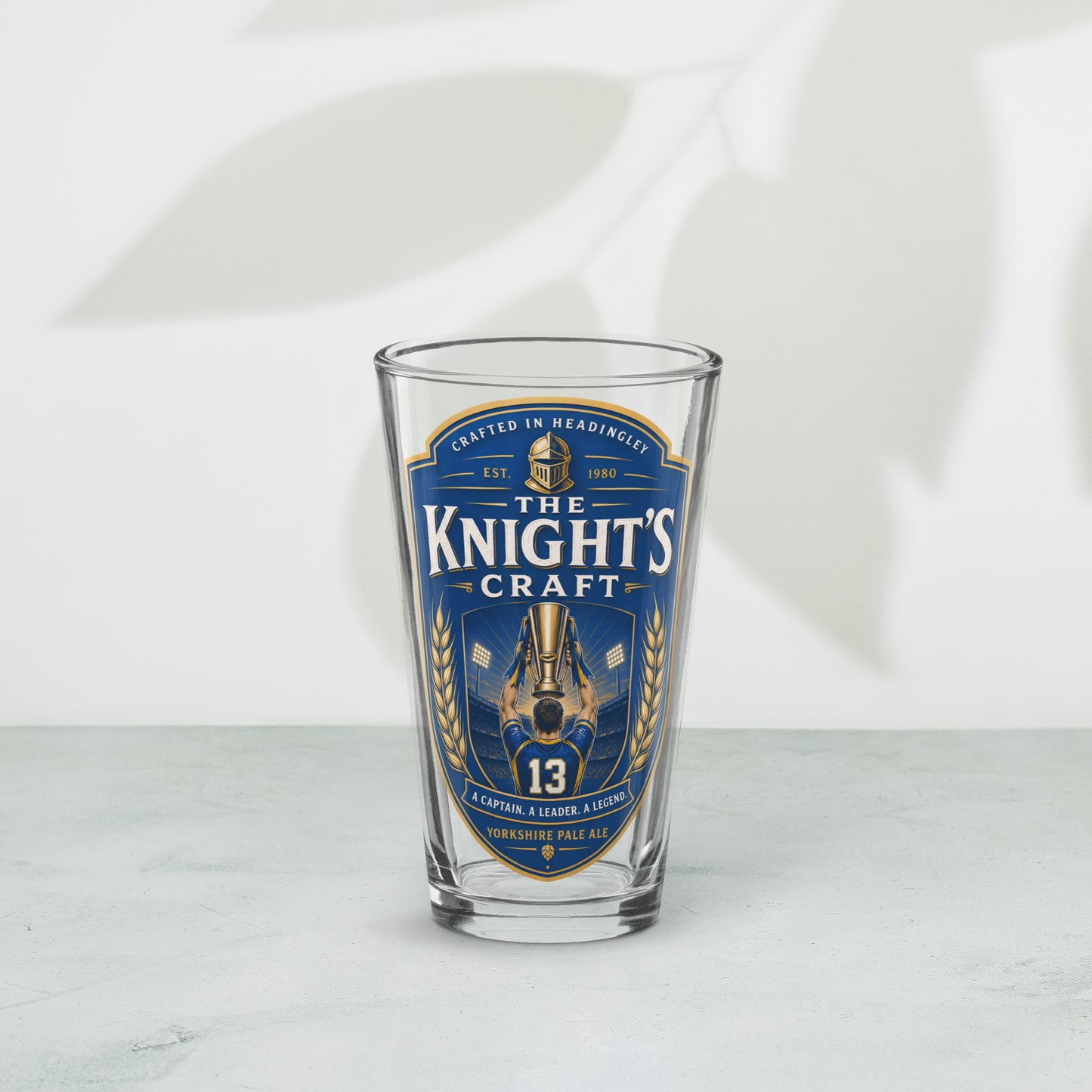 The Knight's Craft Pint Glass