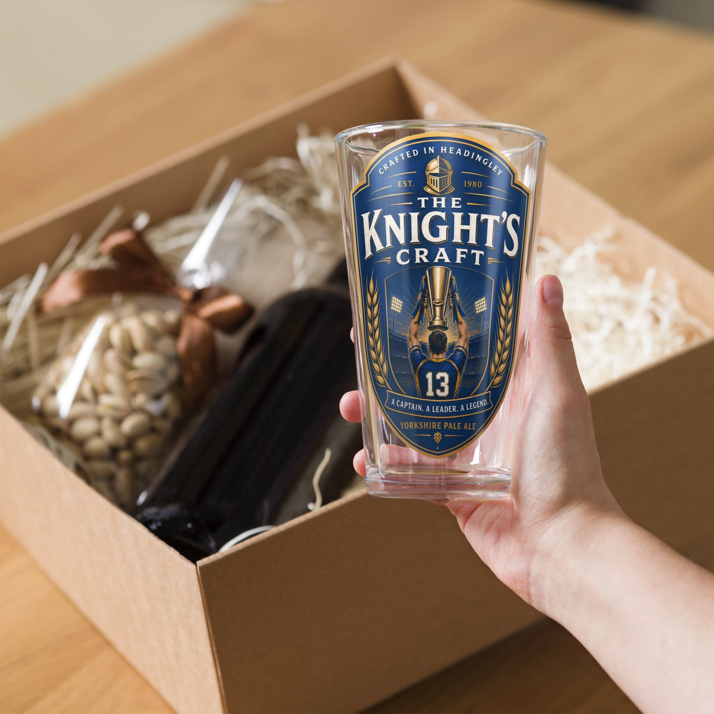 The Knight's Craft Pint Glass