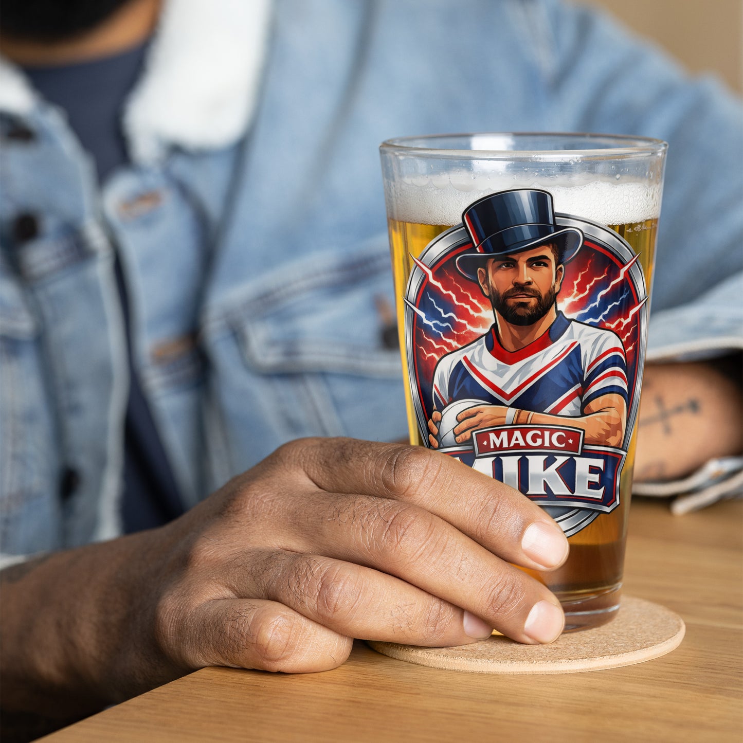 Magic Mike Pint Glass