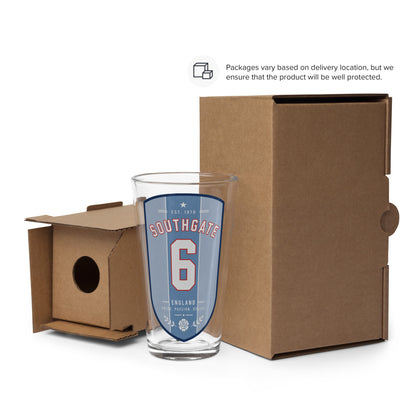 Gareth Southgate England Pint Glass