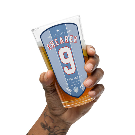 Alan Shearer England Pint Glass