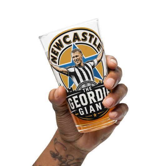 Geordie Giant Pint Glass