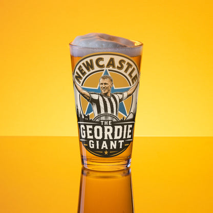 Geordie Giant Pint Glass
