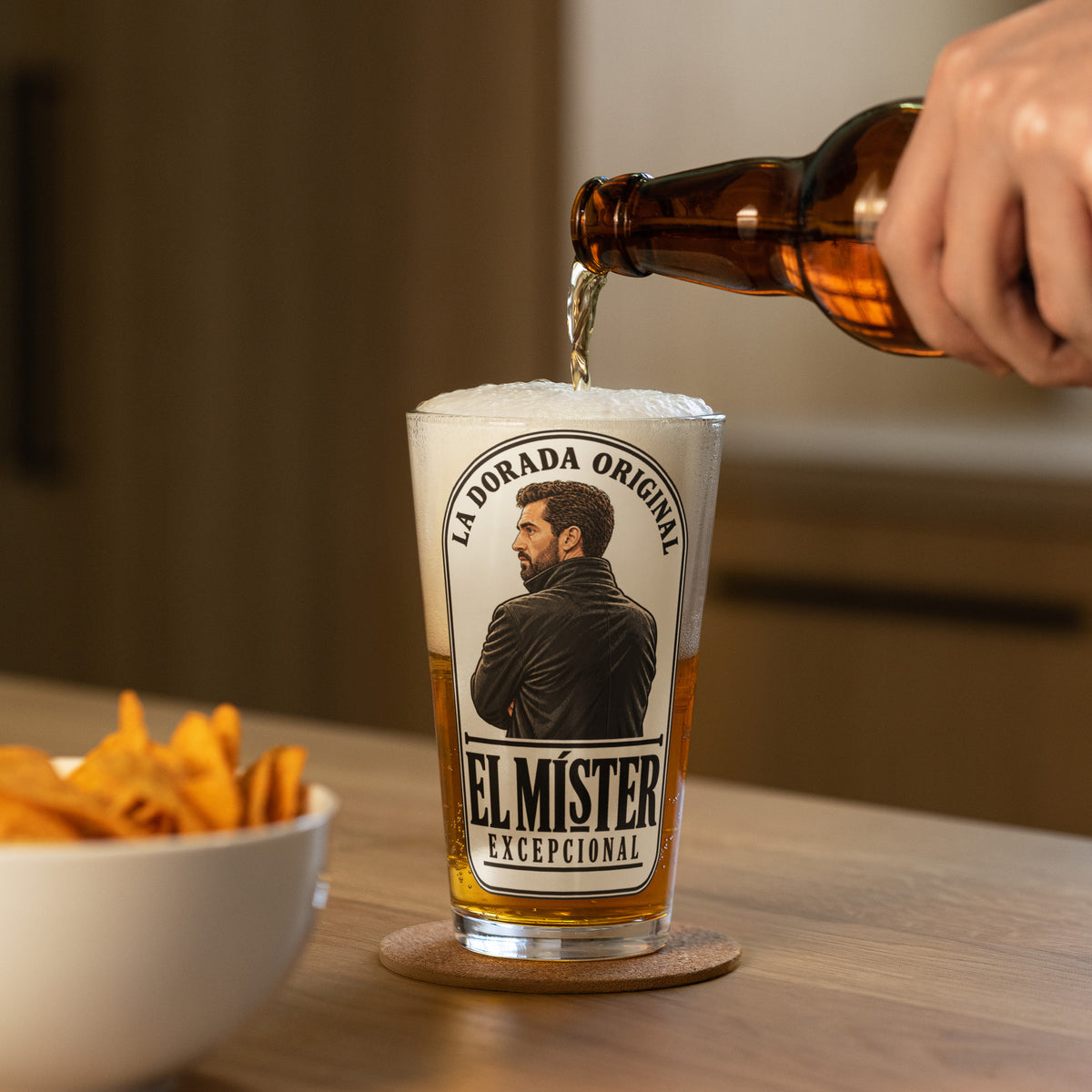 El Mister Arbeloa Pint Glass