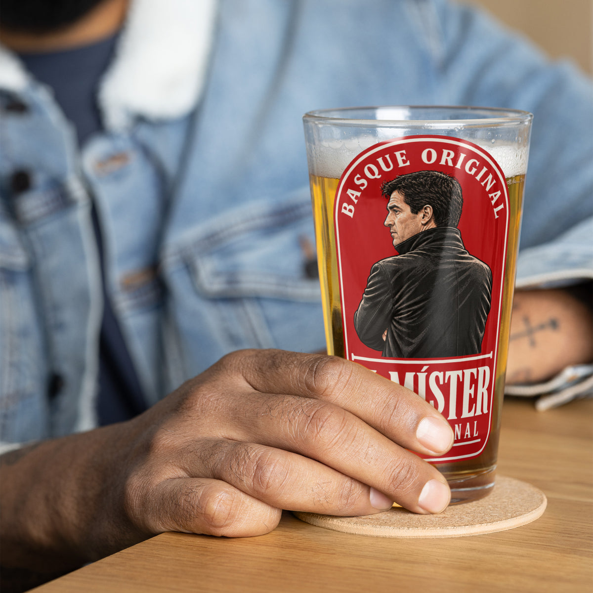 El Mister Iraola Pint Glass