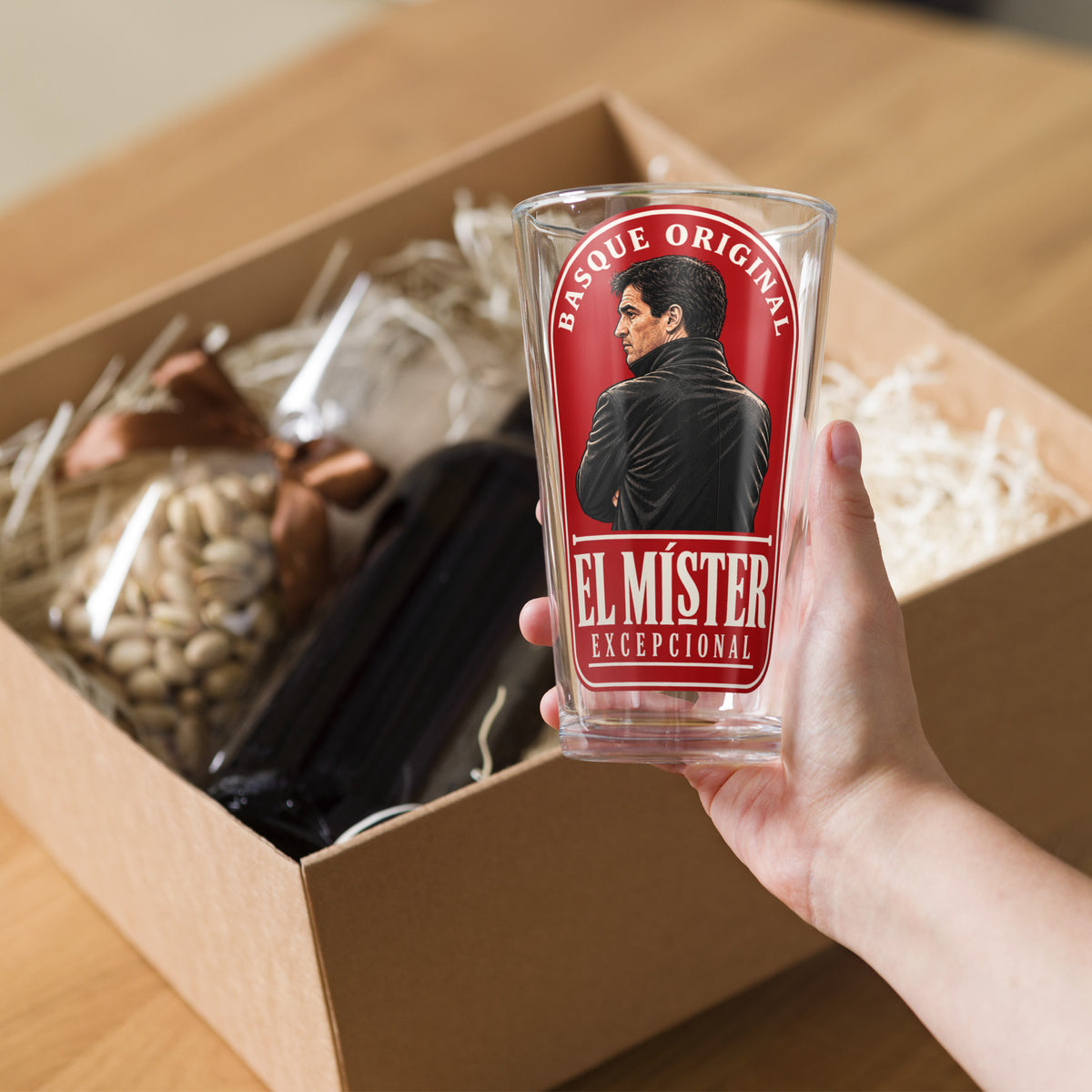 El Mister Iraola Pint Glass