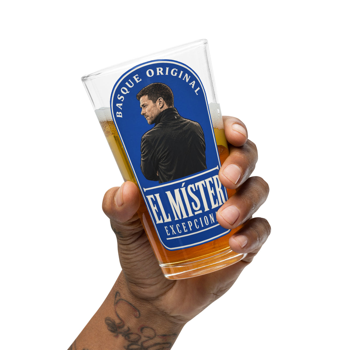 El Mister Alonso Pint Glass