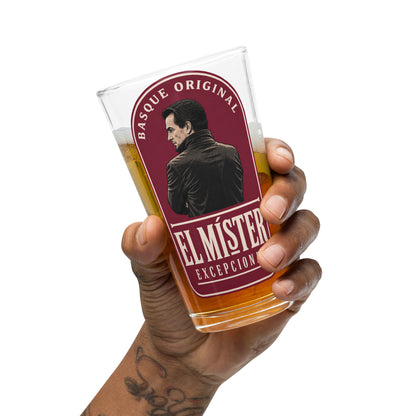 El Mister Emery Pint Glass
