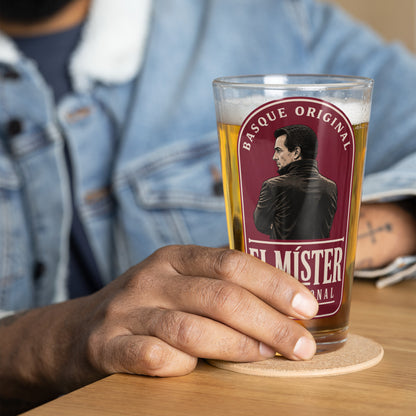 El Mister Emery Pint Glass