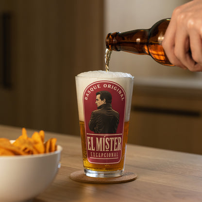 El Mister Emery Pint Glass