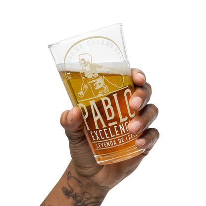 Pablo Excelencia Pint Glass