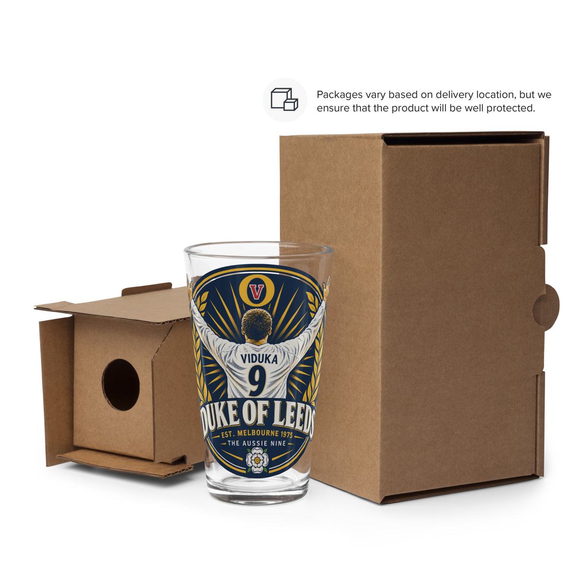 Duke of Leeds Pint Glass