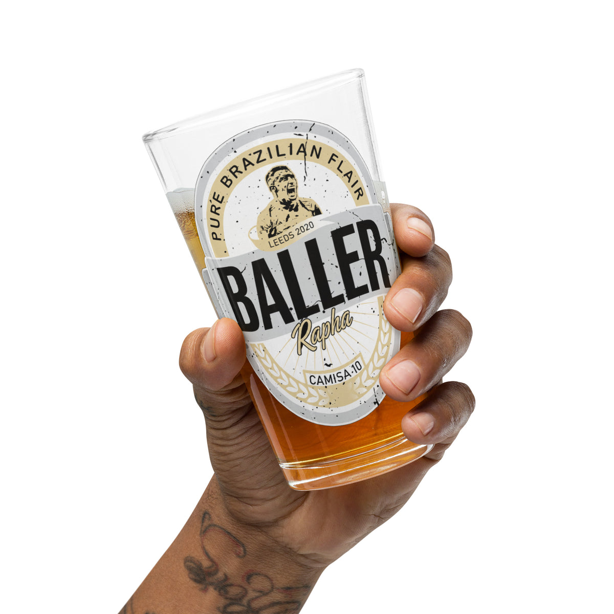 Baller Rapha Pint Glass