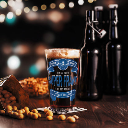 Super Frank Pint Glass