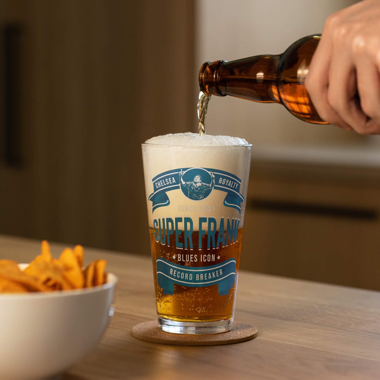 Super Frank Pint Glass